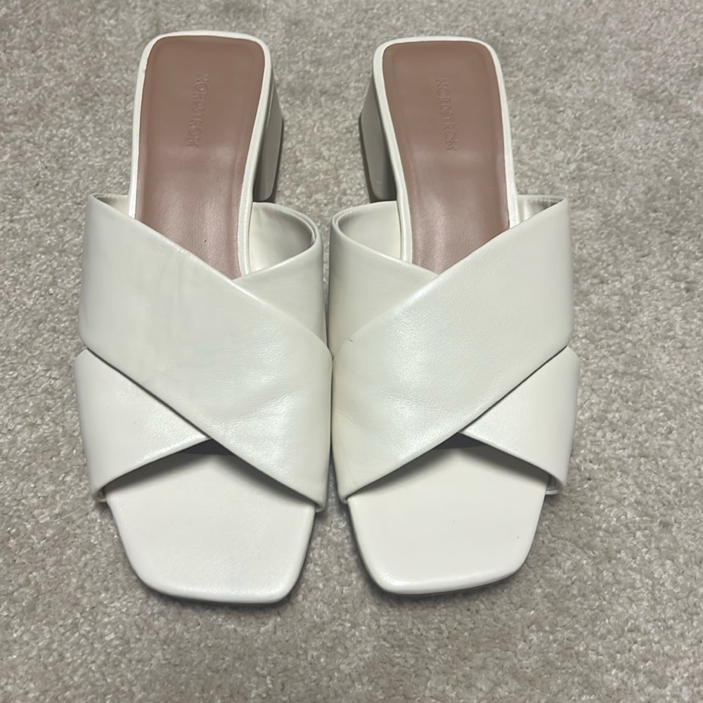 Cream Leather 2” Sandal Nordstrom